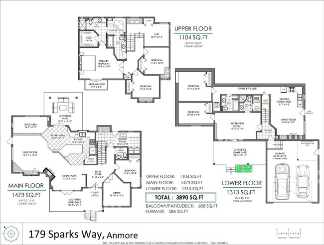 179 Sparks Way, House other with 6 bedrooms, 4 bathrooms and 6 parking in Anmore BC | Image 40