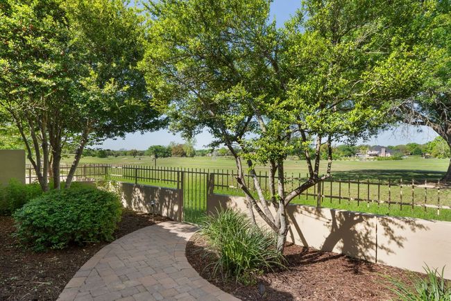 Fenced yard overlooking the Berry Creek golf course | Image 19