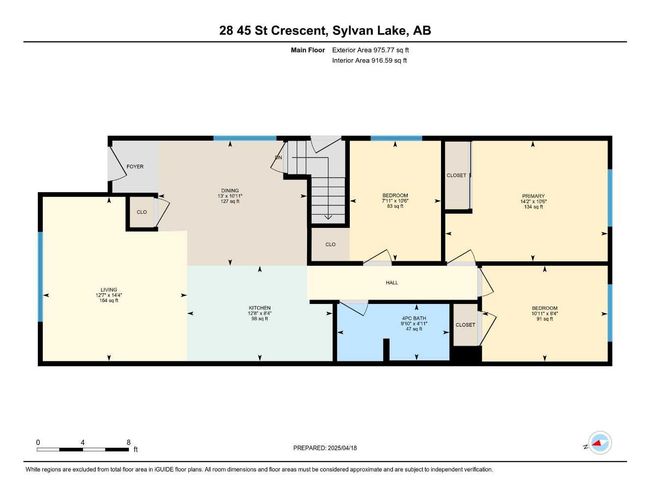 28 45 Street Crescent, Home with 4 bedrooms, 2 bathrooms and 2 parking in Sylvan Lake AB | Image 30