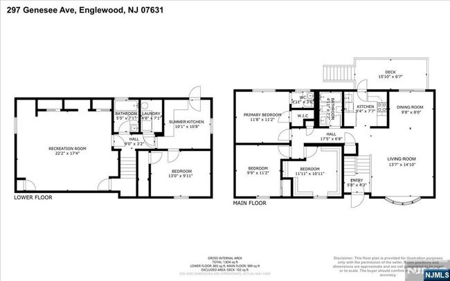 297 Genesee Ave, House other with 4 bedrooms, 3 bathrooms and null parking in Englewood NJ | Image 37
