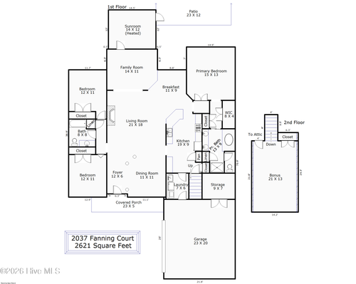2037 Fanning Ct, Leland, NC, 28451-9272 | Card Image