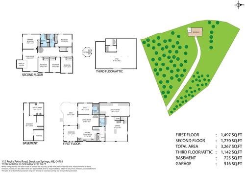 112 Rocky Point Rd, Stockton Springs, ME, 04981 | Card Image