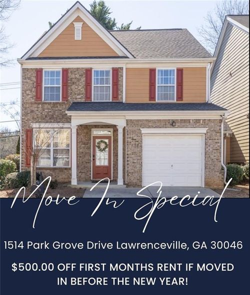 1514 Park Grove Dr, Lawrenceville, GA, 30046-4577 | Card Image