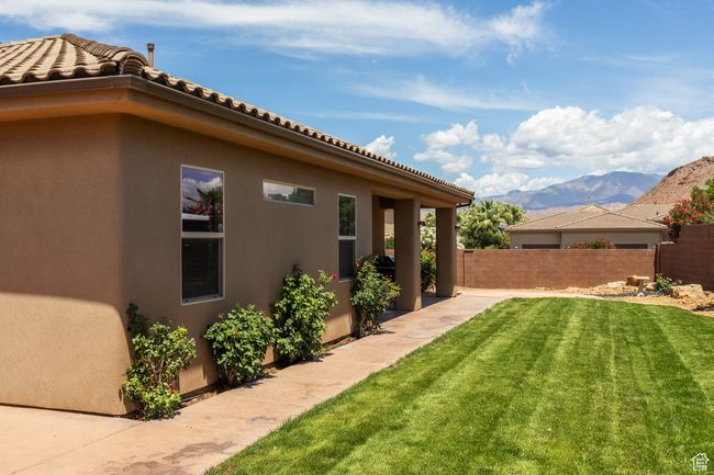 View of yard with a mountain view | Image 4