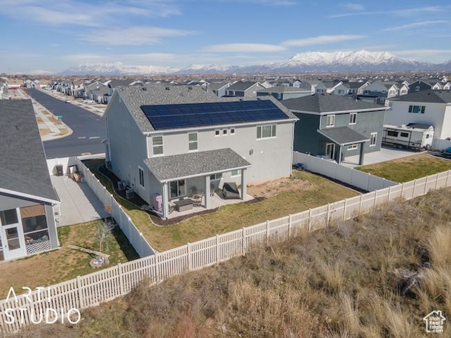 Aerial view featuring a residential view and a mountain view | Image 51