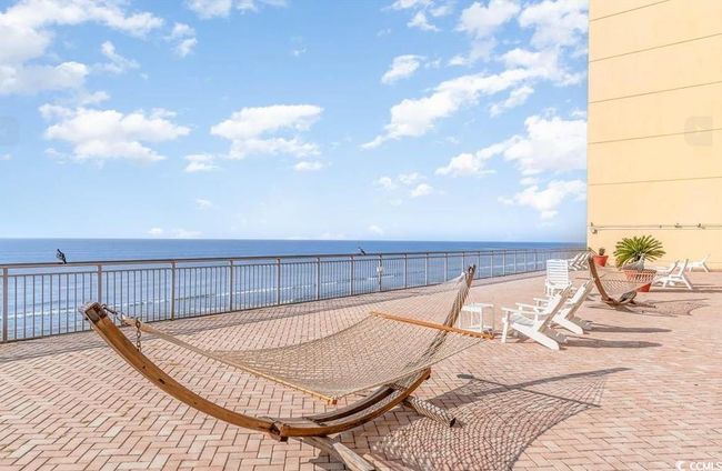 View of patio featuring a water view | Image 17