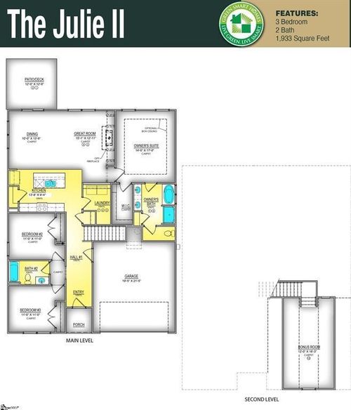 184 Hunter Ridge Drive, Boiling Springs, SC, 29316 | Card Image