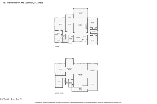 137 Memorial Dr, Mc Cormick, SC, 29835-4118 | Card Image