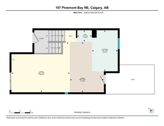 107 Pinemont Bay Ne, Home with 2 bedrooms, 1 bathrooms and 1 parking in Calgary AB | Image 18