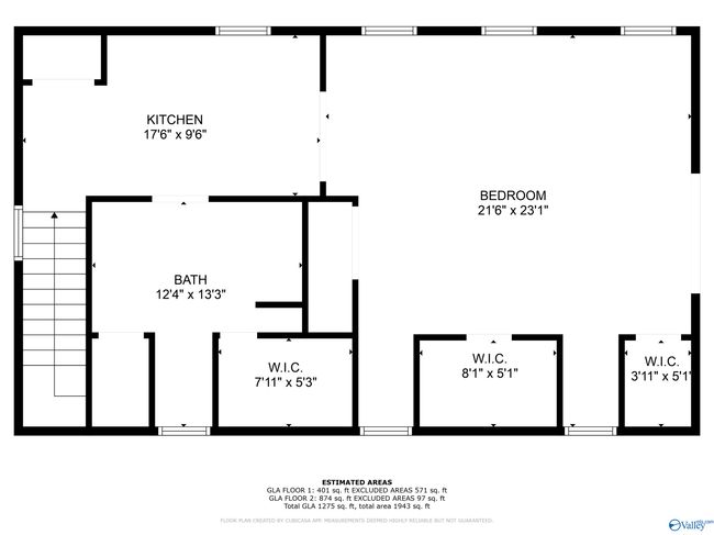 221 Turkey Hop Rd, House other with 1 bedrooms, 2 bathrooms and null parking in Holly Pond AL | Image 34