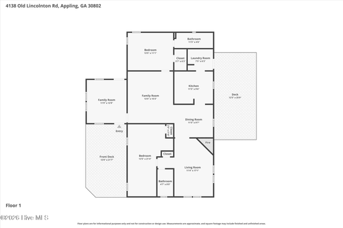 4138 Old Lincolnton Rd, Appling, GA, 30802-4106 | Card Image