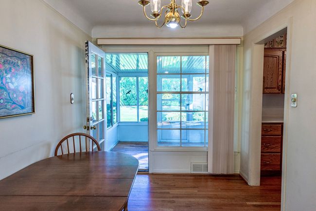 Formal Dining Room w/access to enclosed back porch | Image 9