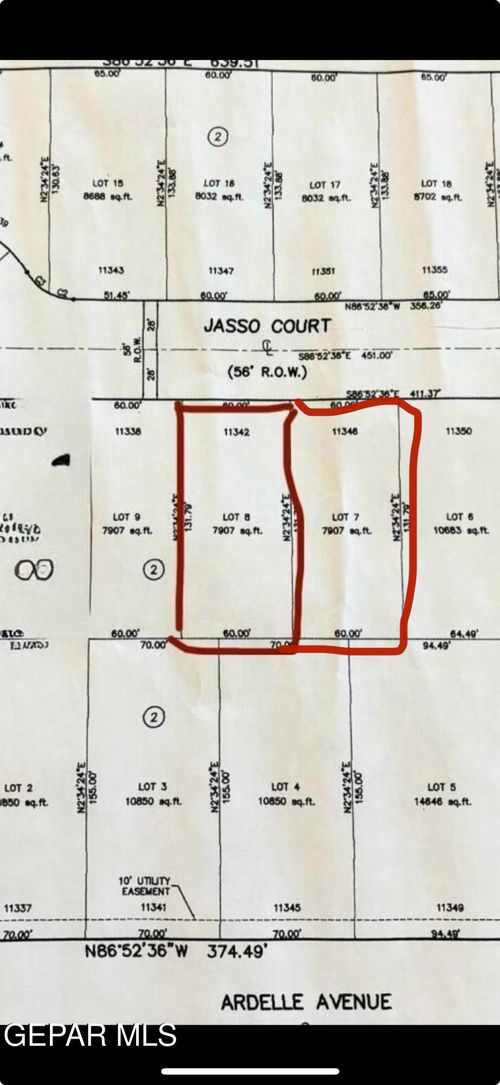 11342 Jaso Ct, El Paso, TX, 79901 | Card Image