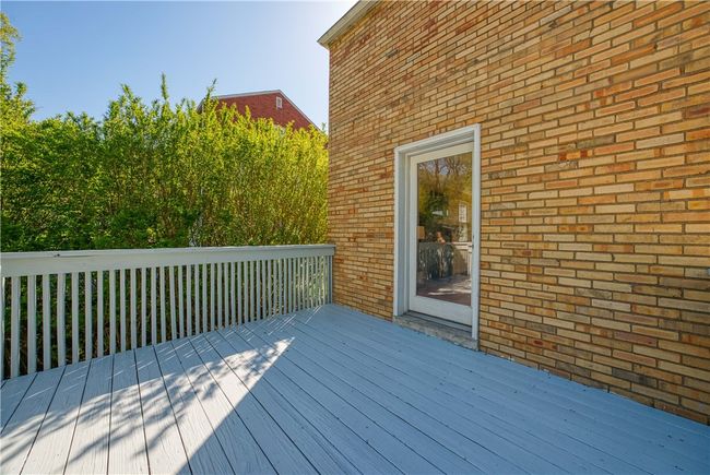 Rear deck off of Living Room. | Image 23