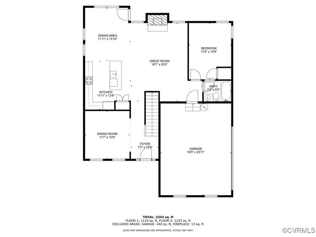 Main level floor plan for easy flow and open-concept living. | Image 40