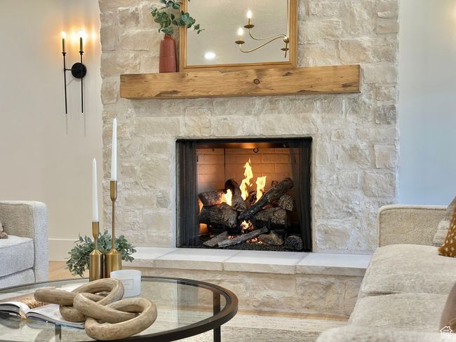 Detailed view of a fireplace | Image 7