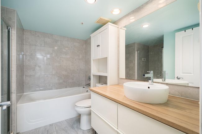Full bathroom with vanity and recessed lighting | Image 14