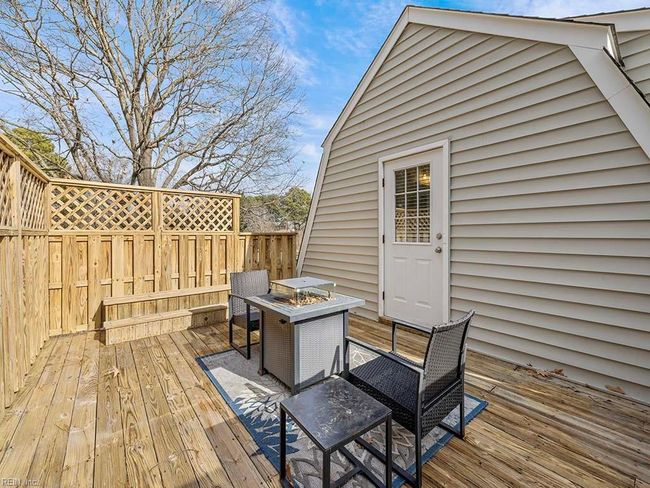 Primary Suite 2nd floor balcony with plenty of privacy and room for a hot tub! | Image 42