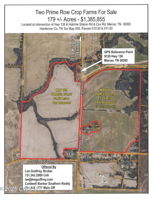 0 Highway 138, Mercer, TN, 38392 | Card Image