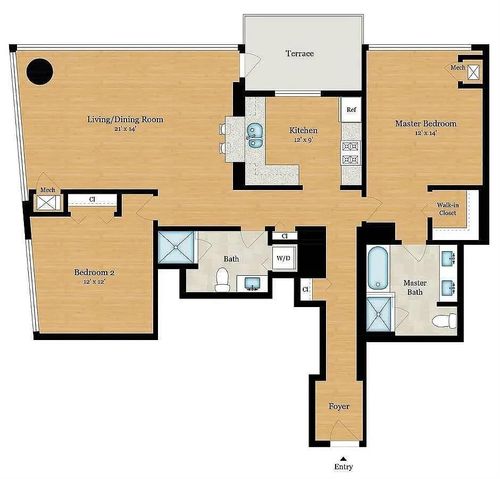 34b-401 Harrison St, San Francisco, CA, 94105-2794 | Card Image