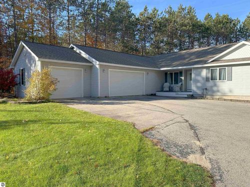 19550 Pine Woods Drive, Lake Ann, MI, 49650 | Card Image