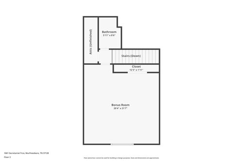 1661 Secretariat Trce, Murfreesboro, TN, 37128-2225 | Card Image