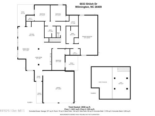 6033 Shiloh Dr, Wilmington, NC, 28409-4421 | Card Image