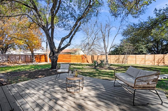 Wooden terrace with outdoor lounge area | Image 29