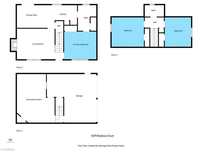 5379 Buxbury Ct, House other with 3 bedrooms, 2 bathrooms and null parking in Walkertown NC | Image 46