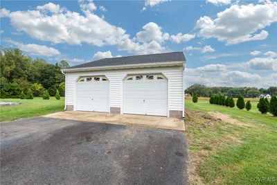 2 car garage with a side pedestrian door | Image 3