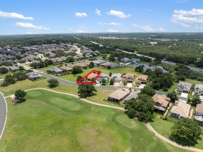109 Limestone Dr. outlined in red (RED LINES ARE APPROXIMATE) | Image 34