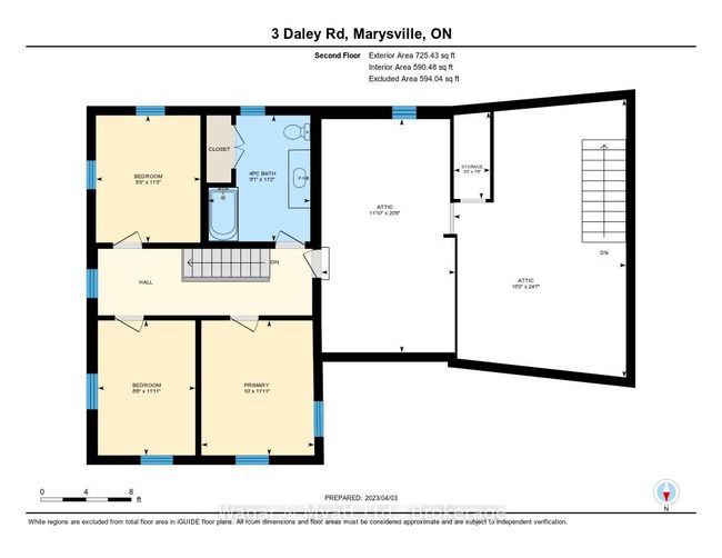 3 Daley Rd, Home with 4 bedrooms, 1 bathrooms and 8 parking in Tyen ON | Image 34