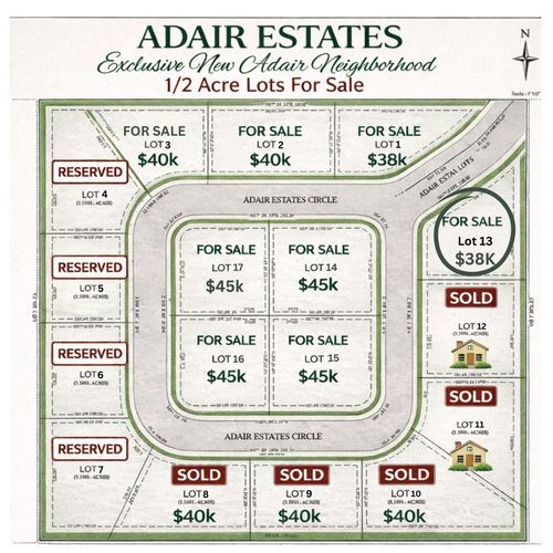 598 Adair Estates Cir, Adair, OK, 74330-5003 | Card Image