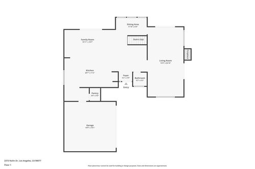 2373 Nalin Drive, Los Angeles, CA, 90077 | Card Image