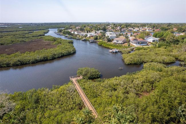 Aerial View of River Walk on Manatee River | Image 55