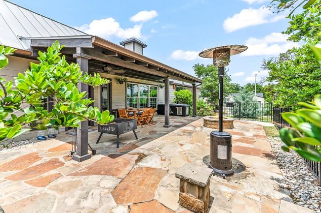 View of patio featuring outdoor dining space | Image 11