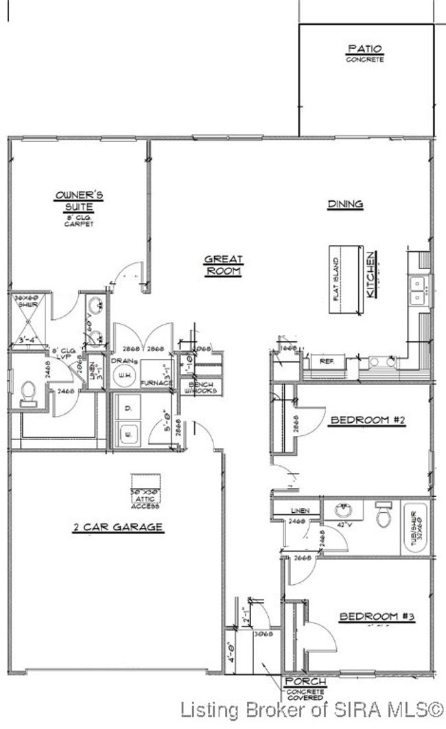 LOT-206 - 1034 Dunbarton Way, Home with 3 bedrooms, 2 bathrooms and null parking in Georgetown IN | Image 18