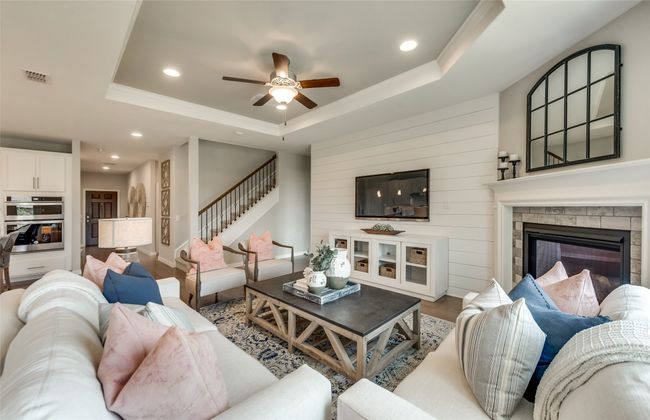 Airy gathering room *Photos of furnished model. Not actual home. Representative of floor plan. Some options and features may vary | Image 12