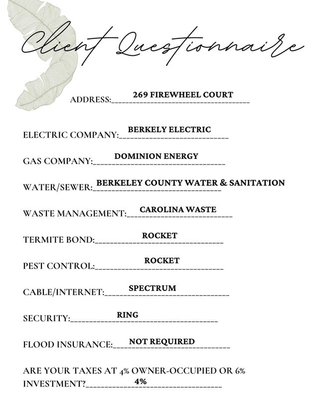 Client Questionnaire | Image 38