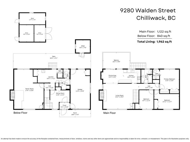 9280 Walden Street, House other with 3 bedrooms, 2 bathrooms and 7 parking in Chilliwack BC | Image 7