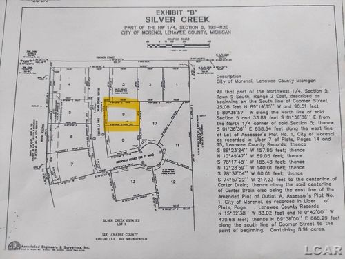 Lot 9 Silver Creek Dr, Morenci, MI, 49256 | Card Image