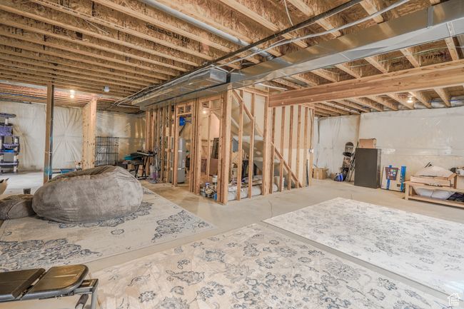 View of unfinished basement | Image 37