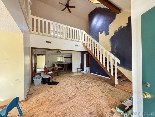 FROM THE ENTRYWAY, OPEN CONCEPT LIVING, DINING, KITCHEN, AND BONUS SPACE FOR AN OFFICE OR PLAY AREA | Image 4