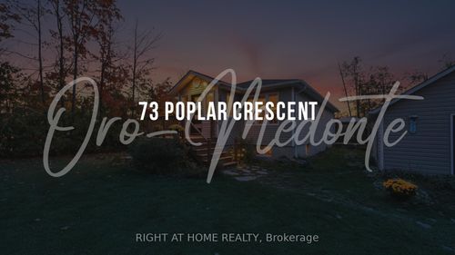 73 Poplar Cres, Oro Medonte, ON, L0L1T0 | Card Image