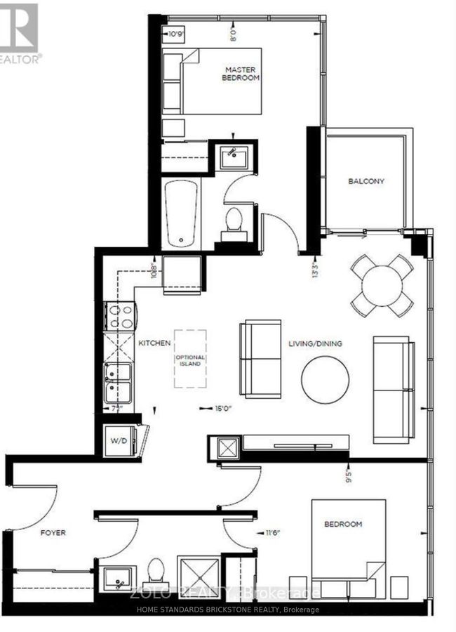 2107 - 2908 Highway 7, Condo with 2 bedrooms, 2 bathrooms and 1 parking in Vaughan ON | Image 9