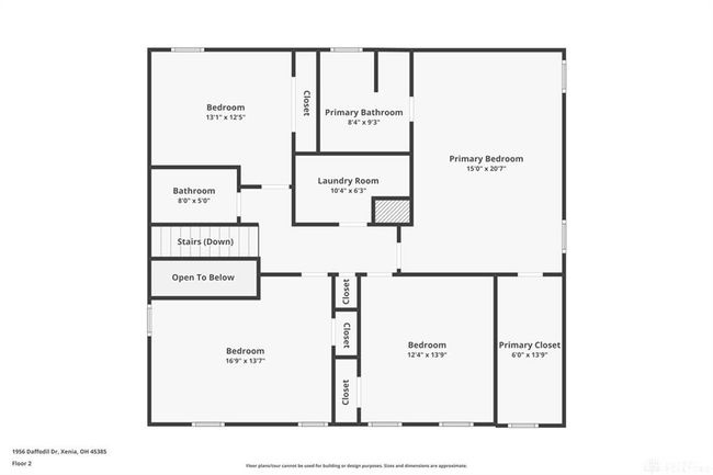 1956 Daffodil Dr, House other with 4 bedrooms, 4 bathrooms and null parking in Xenia OH | Image 62