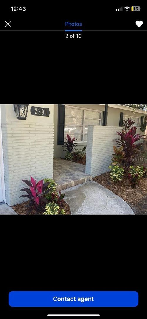 2291 Claiborne Dr, CLEARWATER, FL, 33764-3717 | Card Image