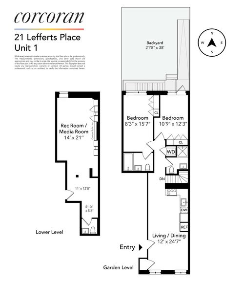 1-21 Lefferts Pl, Brooklyn, NY, 11238-2708 | Card Image
