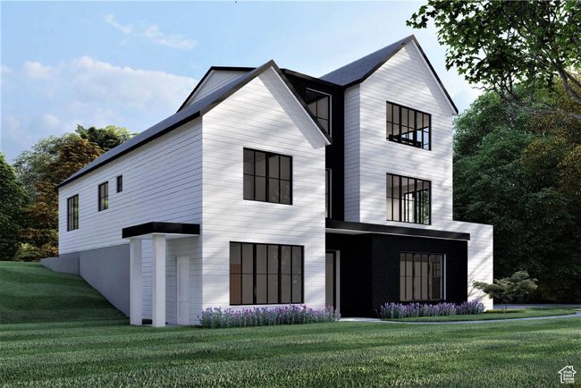 Back of house featuring a yard | Image 8