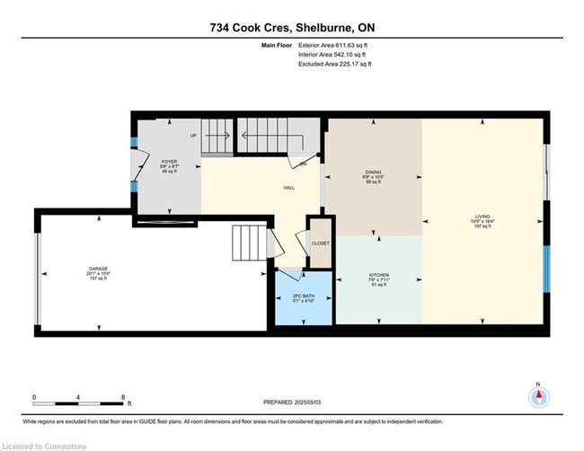 734 Cook Cres, Townhouse with 3 bedrooms, 3 bathrooms and 2 parking in Shelburne ON | Image 38